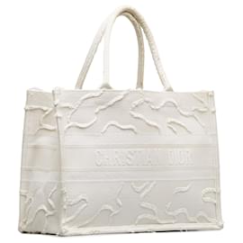 Dior-Dior Cabas livre camouflage moyen blanc-Blanc