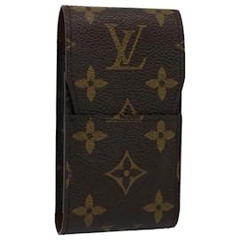 Louis Vuitton-Estuche para cigarrillos Etui con monograma M de LOUIS VUITTON63024 TB de autenticación de LV917-Monograma