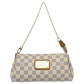 Louis Vuitton-LOUIS VUITTON Damier Azur Eva Shoulder Bag 2way N55214 LV Auth 60463-Other