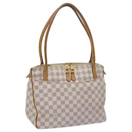 Louis Vuitton-LOUIS VUITTON Damier Azur Figueri PM Shoulder Bag N41176 LV Auth 59334-Other