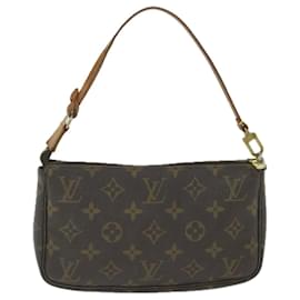 Louis Vuitton-Estuche para accesorios de bolsillo con monograma de LOUIS VUITTON M51980 LV Auth ki3892-Monograma