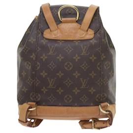 Louis Vuitton-LOUIS VUITTON Monogram Montsouris MM Backpack M51136 LV Auth uy145-Monogram