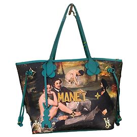 Louis Vuitton Neverfull Édition limitée « Manet » Bleu