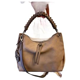 Louis Vuitton-M56084 Hobo Beabourg MM-Taupe