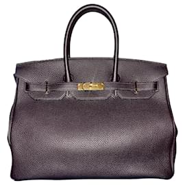 Hermès-Birkin 35-Nero