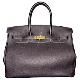 Hermès-Birkin 35-Negro