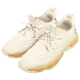 PHILIPP PLEIN Baskets Runner Hyper Shock blanches Taille des baskets 42 Chaussures unisexes Blanc