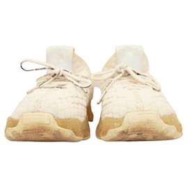 Philipp Plein-PHILIPP PLEIN White Runner Hyper Shock Sneakers Trainers size 42 Unisex Shoes-White