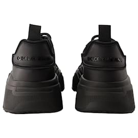 Dolce & Gabbana-Daymaster Sneakers - Dolce&Gabbana - Leather - Black-Black