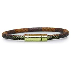 Louis Vuitton-Louis Vuitton Brown Damier Ebene Keep It-Brown