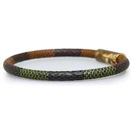 Louis Vuitton-Louis Vuitton Brown Damier Ebene Keep It-Brown