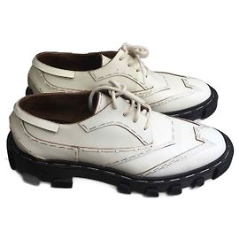 BALENCIAGA Mules & clogs T.EU 37.5 Leather White