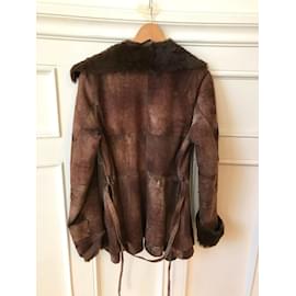 & Other Stories-OTHER  Coats T.fr 38 leather-Brown