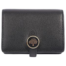 Cartera plegable Mulberry para tarjetas Negro Negro