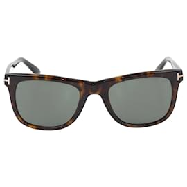 Tom Ford-Schwarze Farbe/Brown Leo TF336 Quadratische Sonnenbrille-Schwarz