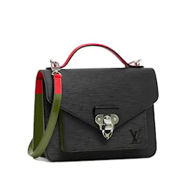 Louis Vuitton-Black Louis Vuitton Epi Neo Monceau Satchel-Black