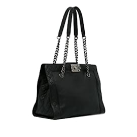 Chanel-CHANEL Handbags T.  Leather-Black