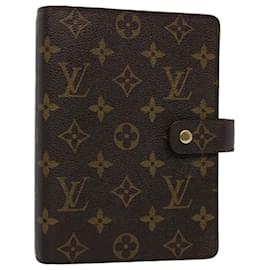 Louis Vuitton-Louis Vuitton Agenda Cover-Brown