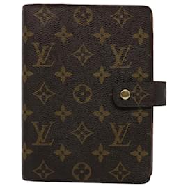 Louis Vuitton-Louis Vuitton Agenda Cover-Brown