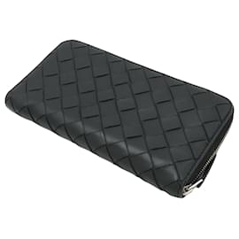 Bottega Veneta-Bottega Veneta Zip around wallet-Black