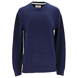 Tommy Hilfiger-Herren Tommy Classic Flag Patch Pullover-Marineblau