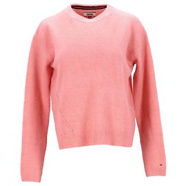 Tommy Hilfiger Damen-Pullover aus Polyacrylmischung in rosa Synthetik Pink