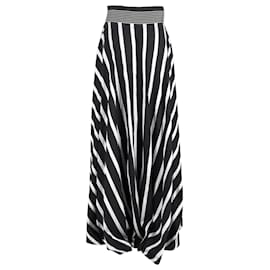 Diane Von Furstenberg-Diane Von Furstenberg Striped Maxi Skirt in Multicolor Acetate-Other,Python print