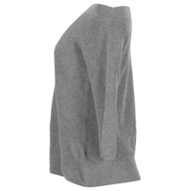 Tommy Hilfiger-Damen-Pullover mit normaler Passform-Grau