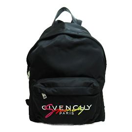 Givenchy Nylon Logo Backpack BK500JK0ye001 Black