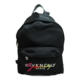 Givenchy-Sac à dos en nylon avec logo BK500JK0vous001-Noir
