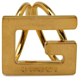 Gucci-Anel de lenço Gucci Gold G-Dourado