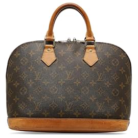 Louis Vuitton-Louis Vuitton Brown Monogram Alma PM-Brown