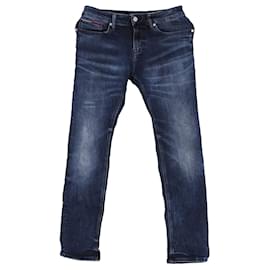 Tommy Hilfiger-Jeans Slim Fit Masculino-Azul