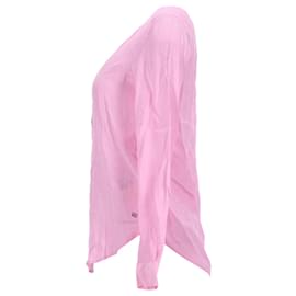Tommy Hilfiger-Damen-Bluse mit normaler Passform-Pink