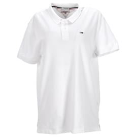 Tommy Hilfiger-Mens Tommy Classics Polo-White