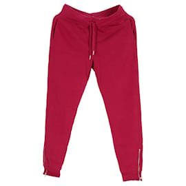 Tommy Hilfiger-Womens Essential Drawstring Joggers-Red
