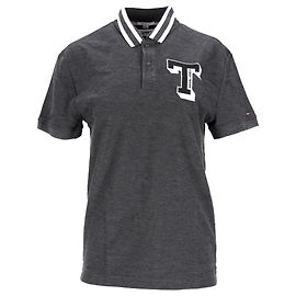 Tommy Hilfiger Polo con cuello a rayas para hombre Gris