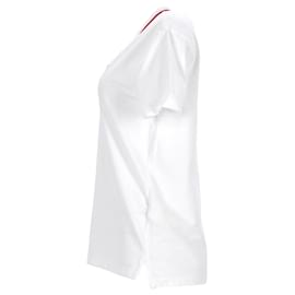 Tommy Hilfiger-Herren-Poloshirt mit normaler Passform und kurzen Ärmeln-Weiß