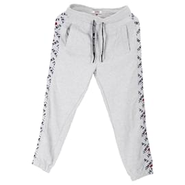 Tommy Hilfiger-Mens Logo Relaxed Fit Joggers-Grey