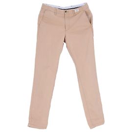 Tommy Hilfiger Chino dritto da uomo Core Denton Verde Cachi