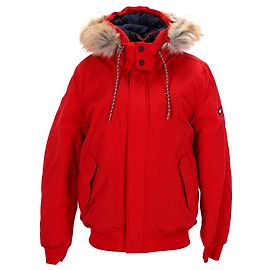 Tommy Hilfiger Gepolsterte Bomberjacke für Herren Rot
