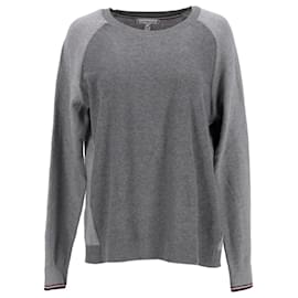 Tommy Hilfiger-Womens Relaxed Fit Jumper-Grey