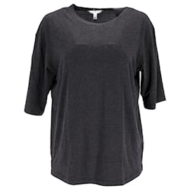 Tommy Hilfiger-Womens Relaxed Fit Short Sleeve Knit Top-Black