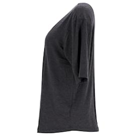 Tommy Hilfiger-Haut en tricot à manches courtes pour femme, coupe décontractée-Noir