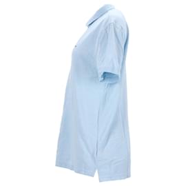 Tommy Hilfiger-Camisa polo masculina Oxford-Azul,Azul claro
