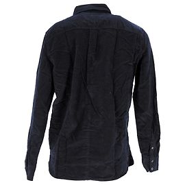 Tommy Hilfiger Camicia da donna in velluto a coste di puro cotone Blu navy