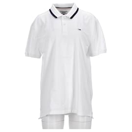 Tommy Hilfiger-Polo Tommy Classics Homme-Blanc