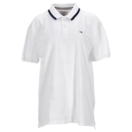 Tommy Hilfiger-Polo Tommy Classics Homme-Blanc
