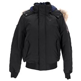 Tommy Hilfiger Gepolsterte Bomberjacke für Herren Schwarz