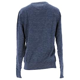 Tommy Hilfiger-Tommy Hilfiger Denim Sweat-shirt pour homme en coton bleu foncé-Bleu